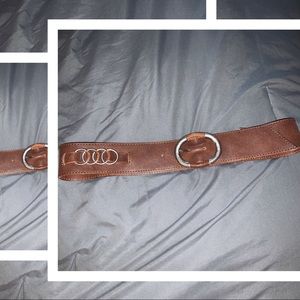 Garuglieri Accessories - π2/$30 Garuglieri - genuine leather wide belt - M Garuglieri Accessories - π2/$30 Garuglieri - genuine leather wide belt - M